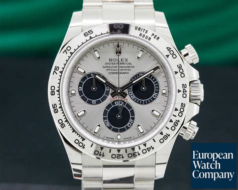 rolex daytona white gold for sale|rolex daytona 18k white gold.